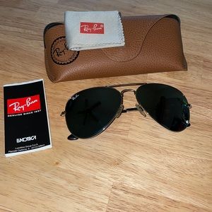 Ray-Ban Aviator sunglasses. RB3025. 58 14